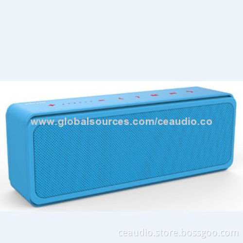 NFC Bluetooth Speakers with Hand-free, Plastic and Metal Finish, Powerful Bass, Private Tooling Mode